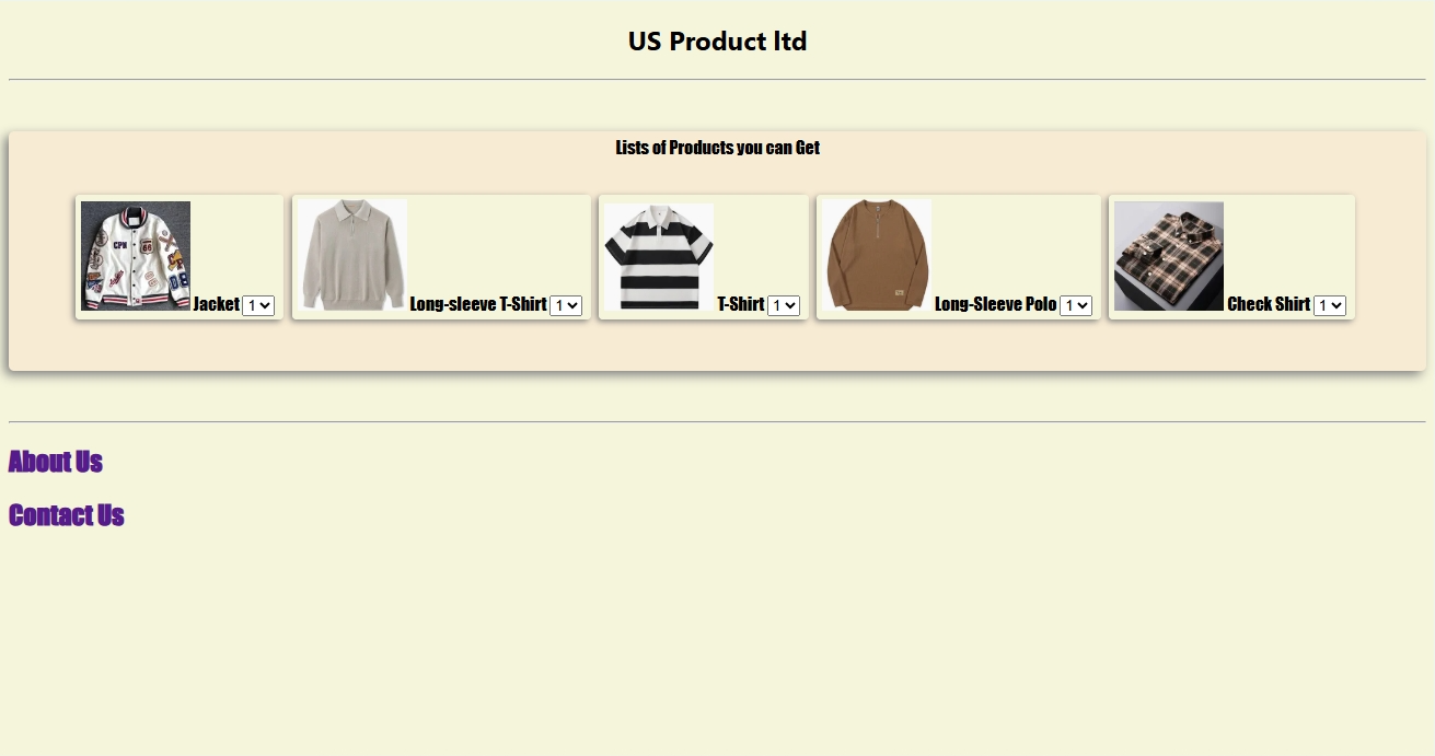 Product Page